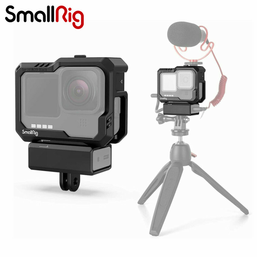 SmallRig Mini Cage Form-fitting for GoPro Hero 9 Black Vlog SmallRig Mini Cage Form-fitting for GoPro Hero 9 Black Vlog