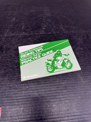 SUZUKI GN125E GN-125 ORIGINAL OWNERS MANUAL BOOK GUIDE - Picture 2 of 5