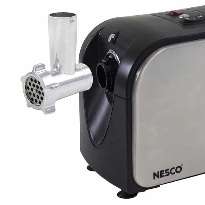 Molinillo de alimentos Nesco de 500 vatios de acero inoxidable diseño estable Foto 3 de 4