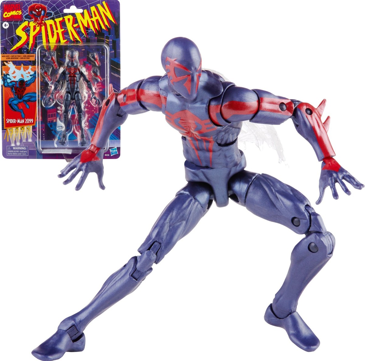 Marvel Legends Spider-Man 2099 Miguel O'Hara Web Cape | eBay