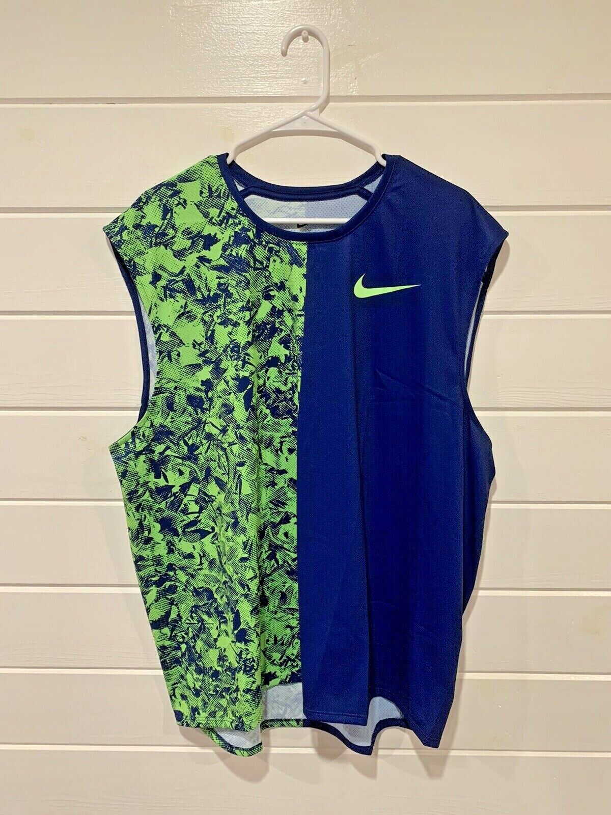 Men Nike Pro Elite Sponsored 2019 Singlet Track / Field Running AJ5943-456  2XL