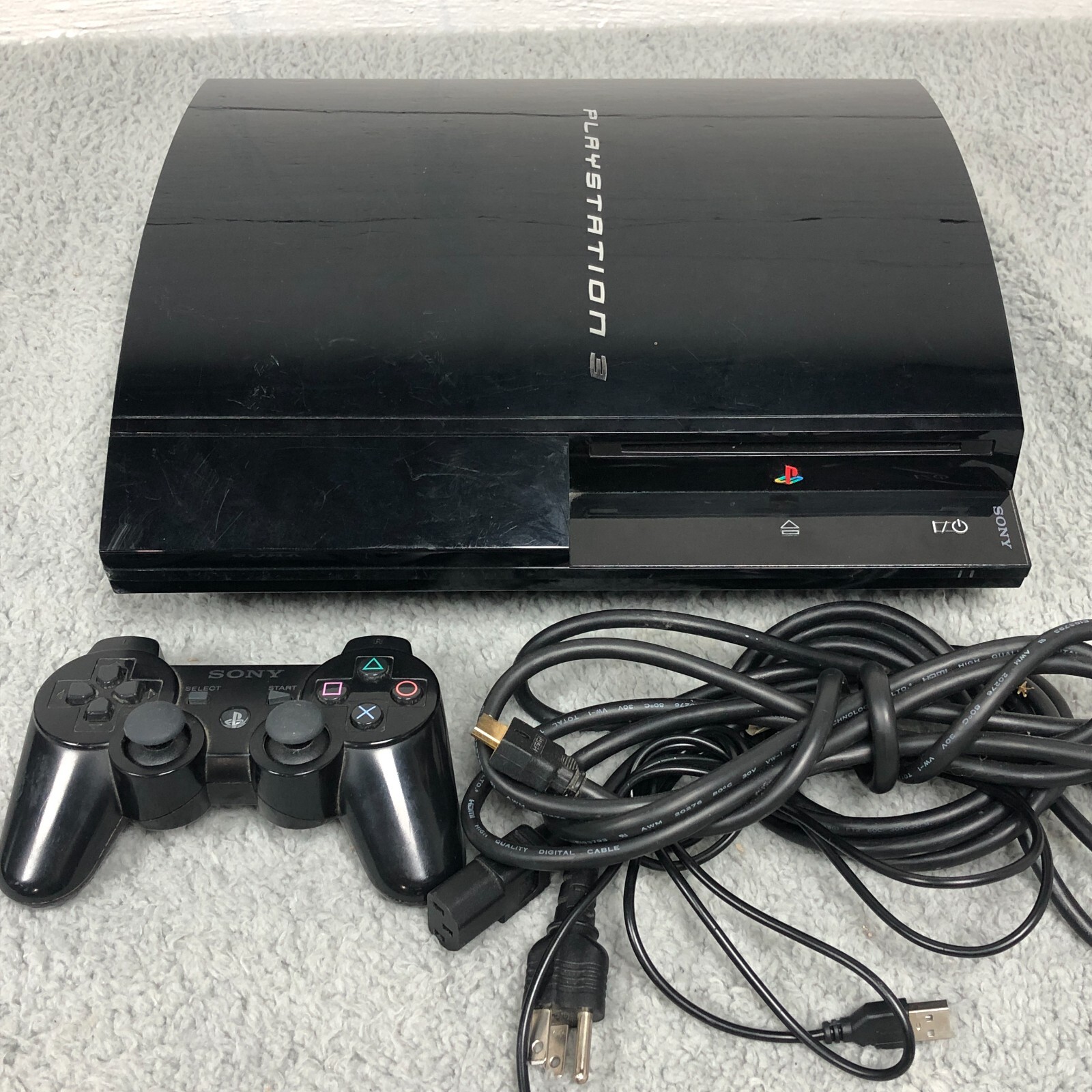 Sony PS3 Console Backwards Compatible DELIDDED CECHB01 20GB Playstation 3 Tested eBay