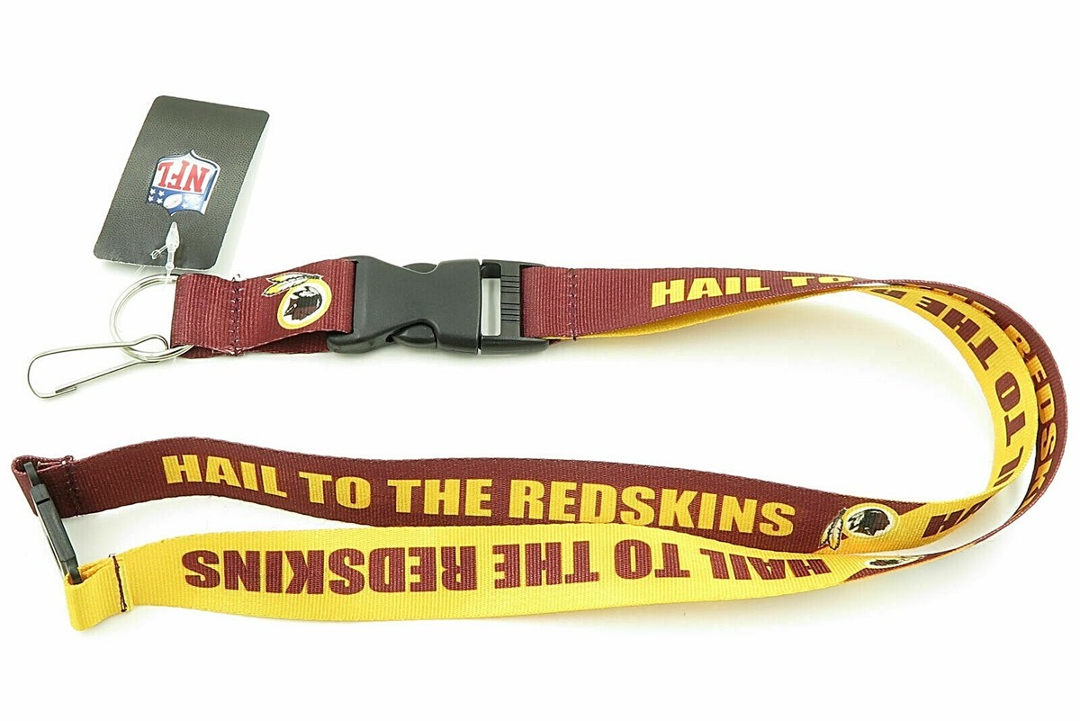 Washington Redskins NFL Slogan Breakaway Lanyard Key Ring | eBay