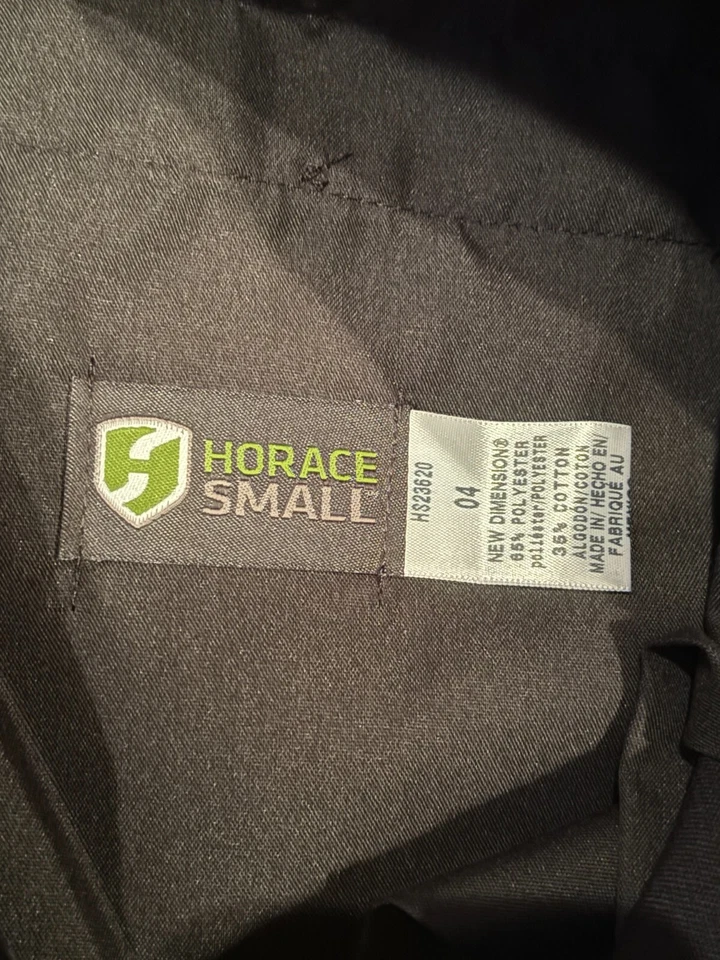 Horace Small Pants Size 04 EMT Utility Workwear Zipper Pocket Heavyweight - Image 2 of 4
