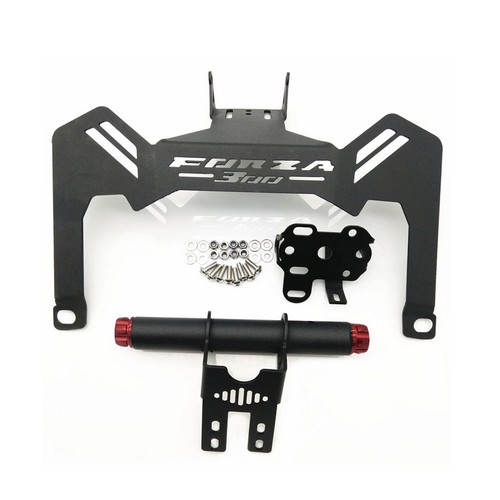 Front Disc Brake GPS Bracket Holder Stand Guide Plate For Honda Forza300 250 125 - Picture 6 of 15
