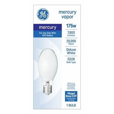 R175 mercury light bulb deals