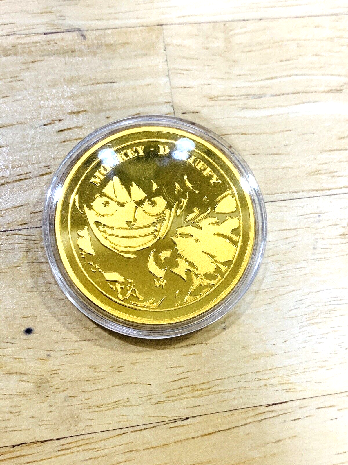 Monkey D. Luffy ONEPIECE Gold Coin Medal Limited Edition From Japan