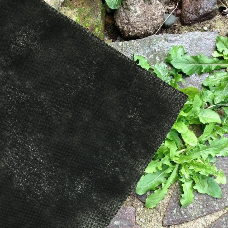 Weed Control Fabric Membrane Garden Landscape Ground Cover Sheet 1M X 1