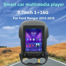 9.7"Android Vertical Screen Car Radio For Ford Ranger GPS Navigation Multimedia 