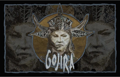 GOJIRA FLAGGE FAHNE FORTITUDE POSTERFLAGGE POSTER FLAG