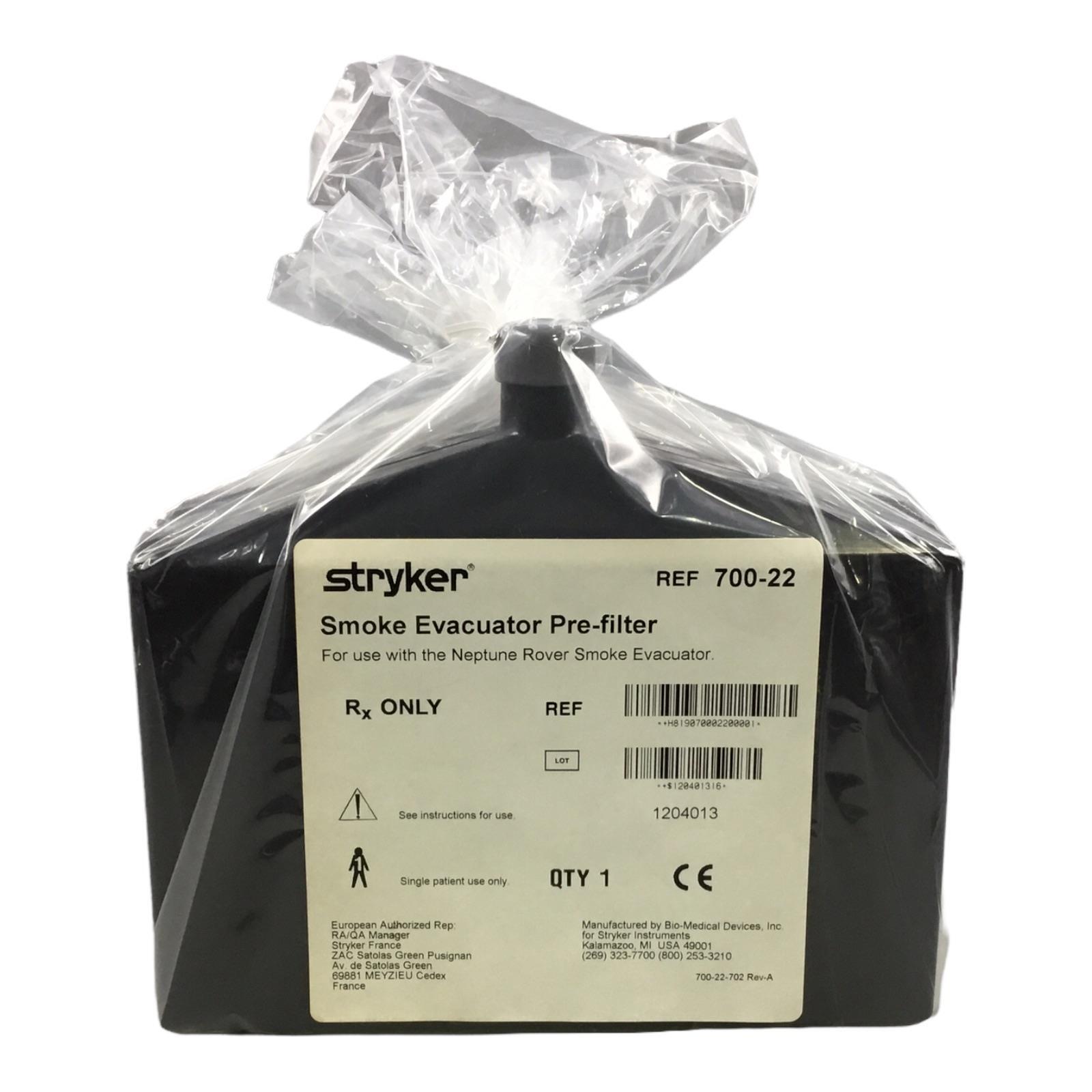 Stryker Smoke Evacuator PreFilter for Neptune Rover Evacuator 0700022000 eBay