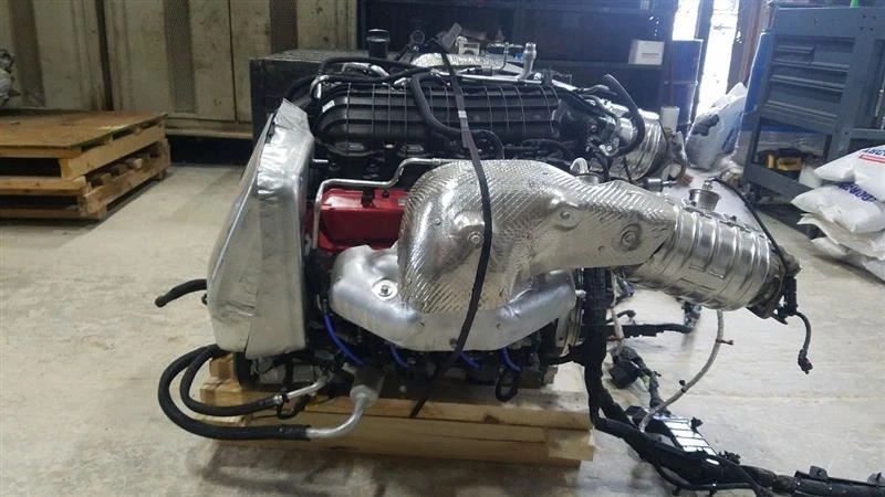 2022 Chevy CORVETTE LT2 6.2L Engine w/Accessories 12694460 JSY 54 miles 2418482 - Image 3 of 4