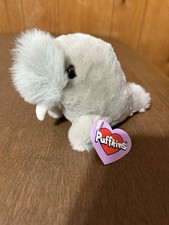 Puffkins Whiskers Walrus w/Tag Small Stuffed Plush Vintage 1994