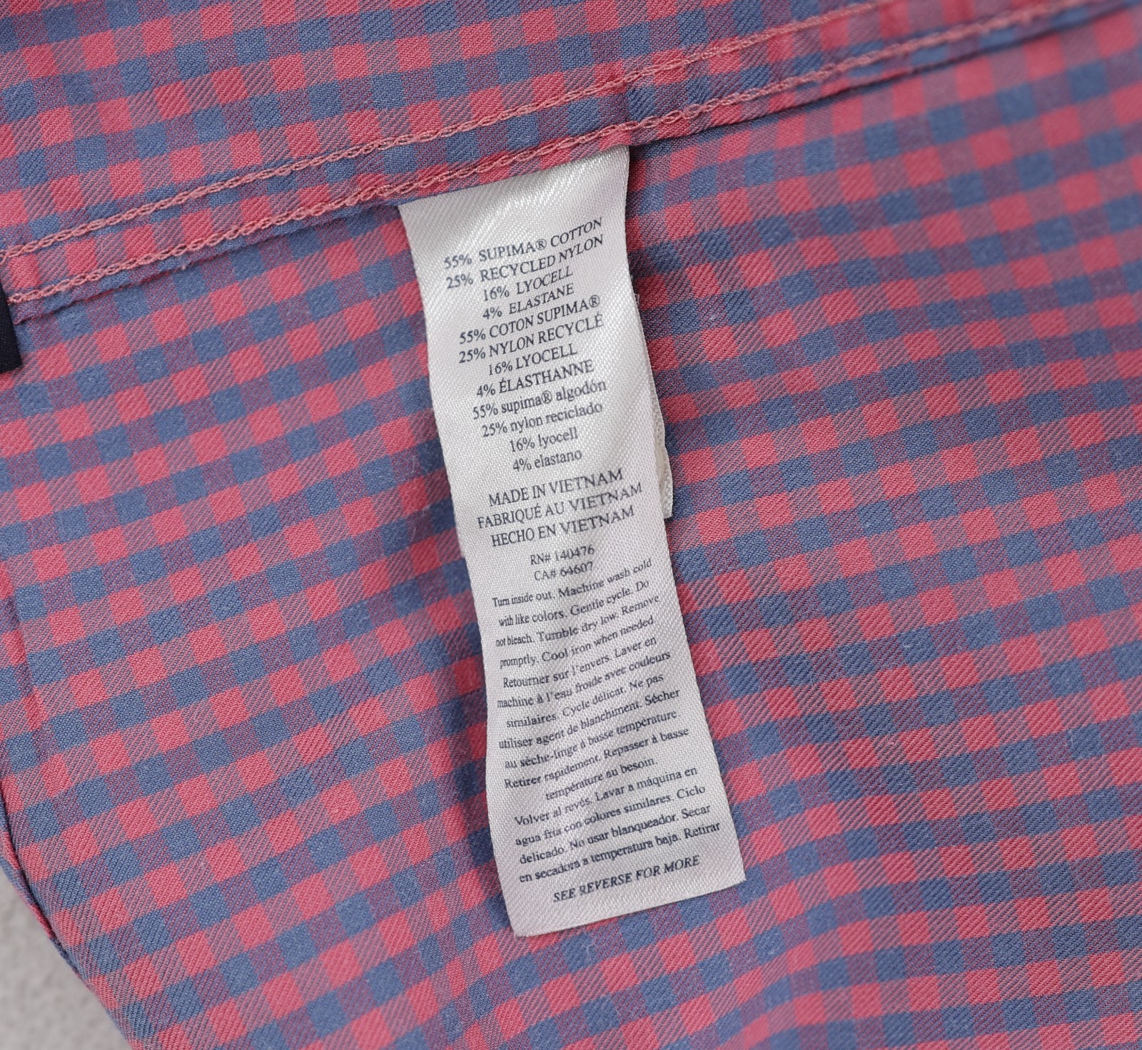 Faherty Movement Performance Button-Up Shirt Mens… - image 7