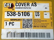 Genuine CAT 538-5106: COVER AS thumbnail 3