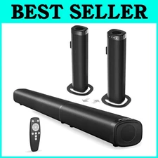 Versatile Connectivity Soundbar, 5 Connection Methods