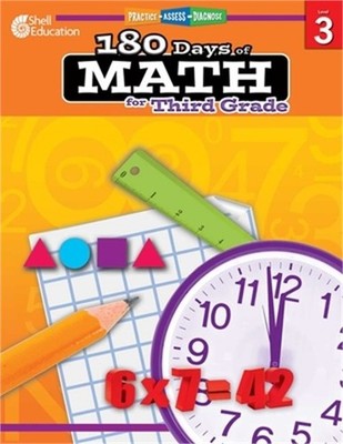 180 Days of Math for Third Grade [With CDROM] (Mixed Media Product)
