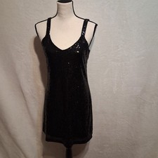 Eyeshadow XS Dress Mini Sequin Swiftie Party Evening Going Out Concert Event NEW