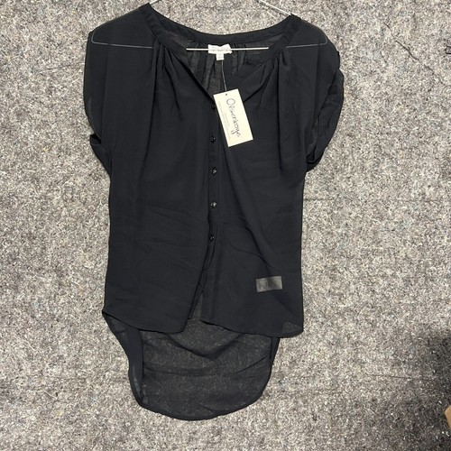 Chemise Femme Olsenboye Noire - Taille L - Manches Longues, Col Boutonné - Occasion Très Bon état