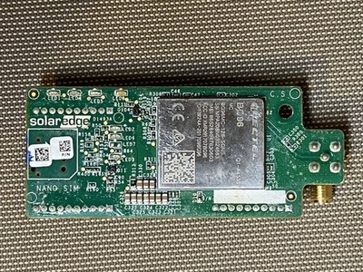 Used Oem SolarEdge/ ZigBee Module / Cellular Plug-in MODEM D1493A