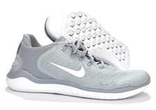 Nike Free RN 2018 Wolf Grey White Shoes 942836-003 Mens 9