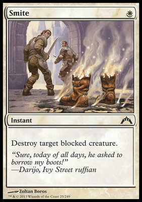 MTG Magic the Gathering Smite (25/257) Gatecrash LP