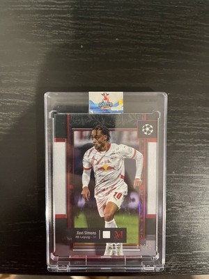 2025 XAVI SIMONS #1/25 TOPPS UEFA CHAMPIONS LEAGUE MUSEUM COLLECTION
