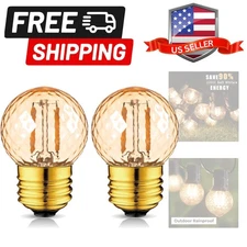 Low watt LED Light Bulbs,E26 Standard Screw Base 1Watt Small Edison Bulbs Equ...
