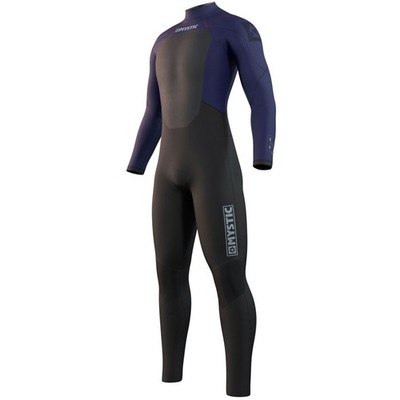 Mystic Star 3/2mm GBS Back-Zip Fullsuit Neoprenanzug - Large - Nachtblau 210311
