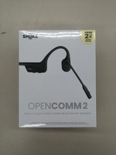 Shokz OpenComm 2 Bluetooth Bone Conduction Headset Black From Japan NEW