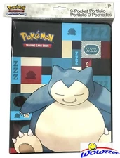 Ultra Pro Pokemon SNORLAX 9-Pocket Portfolio Sealed #85529 Rare!