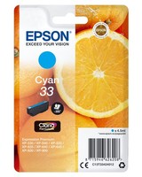 Epson Original Tintenpatrone Cyan (C13T33424012)