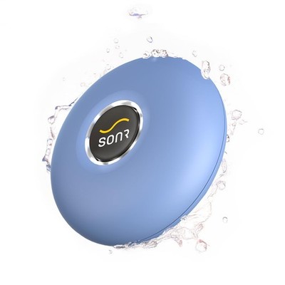 SONR Music Waterproof MP3 Player for Swimming, Bone Small, Azure Blue 