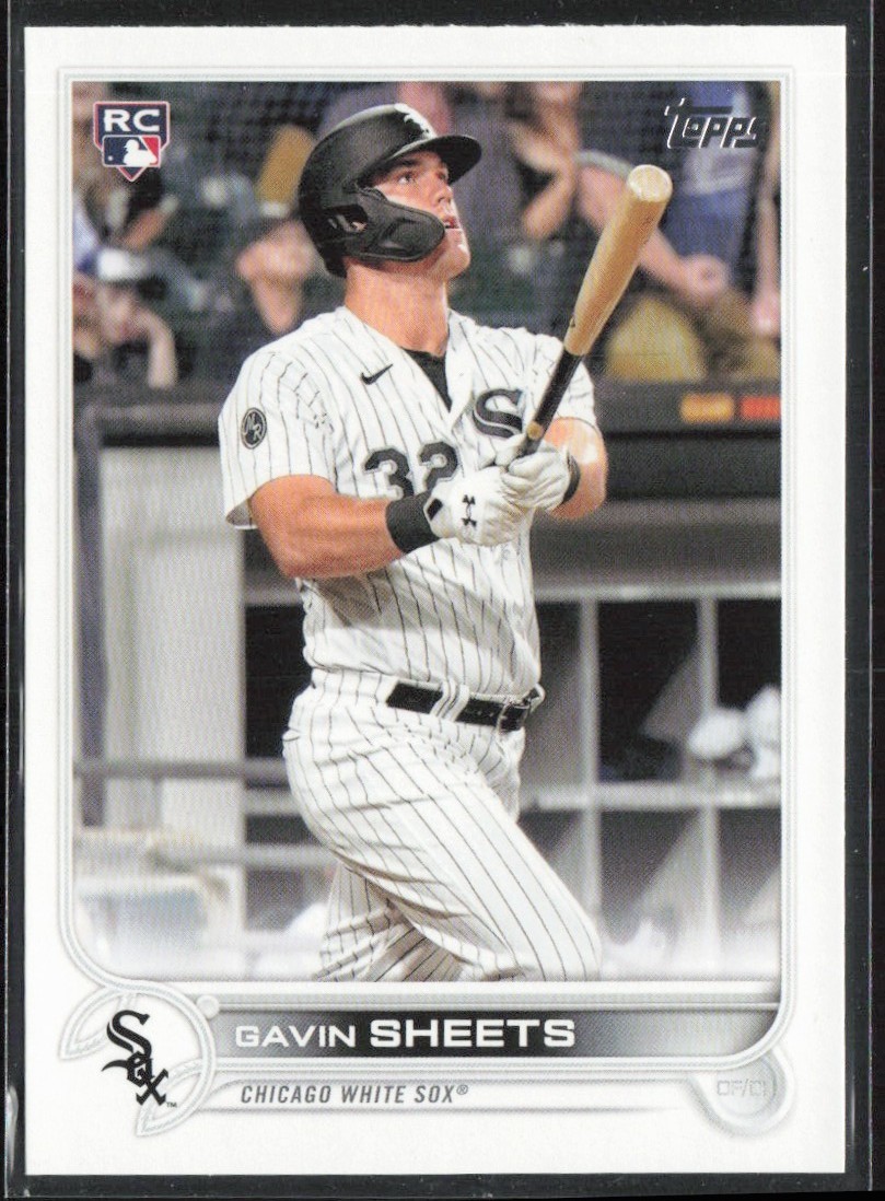 2022 Topps Gavin Sheets Rookie Chicago White Sox #12
