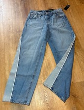 Wild Fable Jeans Womens 4 Blue 90s Relaxed Straight Mid Rise Rigid