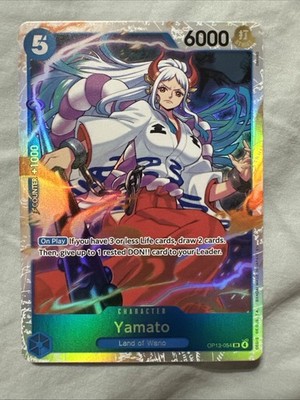 Yamato (SR) OP13-054 - Carrying On His Will One Piece English | eBay
