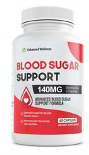 Enhanced Wellness Blood Sugar Support Dietary Supplement 60 Capsules