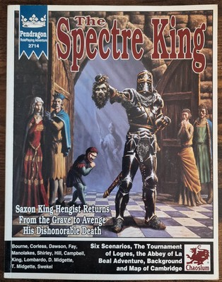 RPG Buch für Pendragon Der Gespenstkönig von Chaosium 6 Szenarien Abenteuer