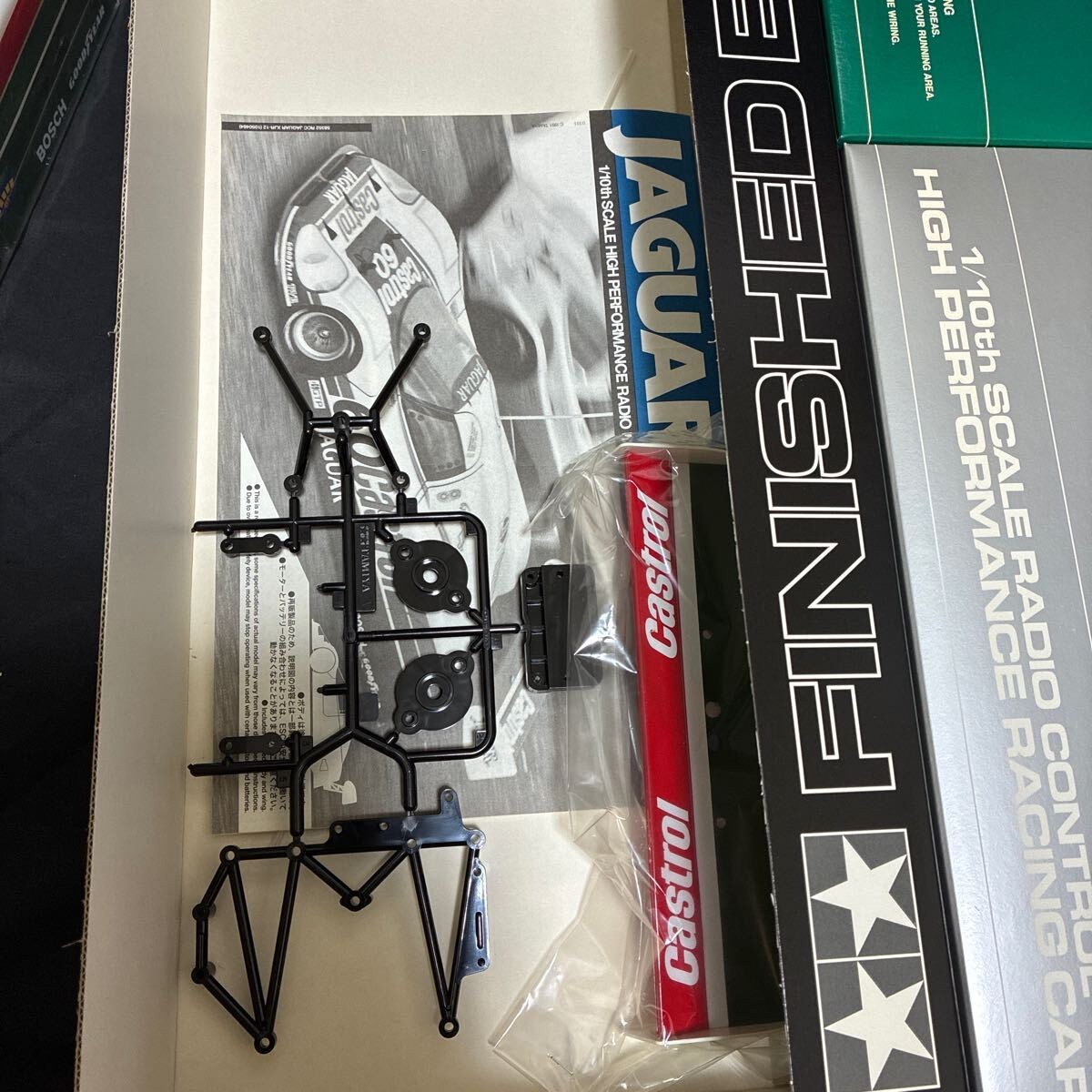 Tamiya Jaguar XJR-12 1/10 Electric RC Car Kit Daytona Body Spec