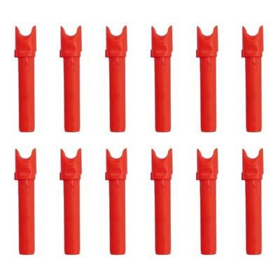TenPoint Alpha-Nock HPX, Red - Pack of 12 - Compatible with All