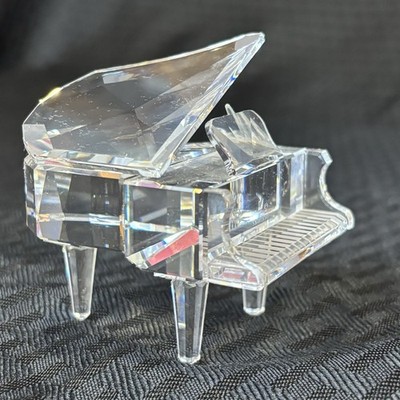 Swarovski Crystal Grand Piano Figurine 174506 Piano Only No Stool