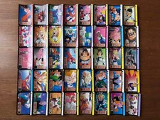 Bandai Dragon Ball Carddass 1995 Original Set 64 4 Cards Vintage Rare