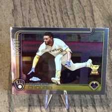 2024 Topps Chrome Jackson Chourio #262 Milwaukee Brewers Rookie Cup