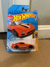 NIP Hot Wheels '95 Mazda RX-7 43/250 Orange HW Turbo 4/5