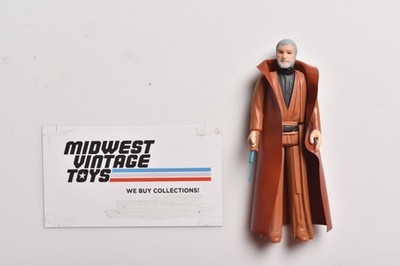 Vintage STAR WARS - OBI WAN KENOBI - Action Figure  100% Complete -KENNER