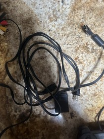 Sony PlayStation 2 Fat PS2 System Console SCPH-30001 + Controller Cables Bundle