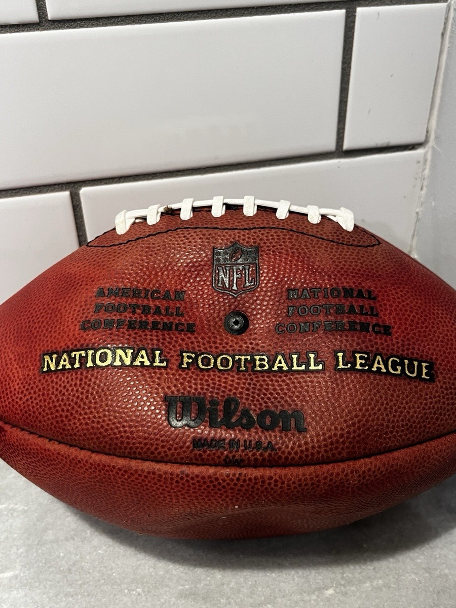 Wilson “The Duke” NFL Official Authentic Leather Game Ball