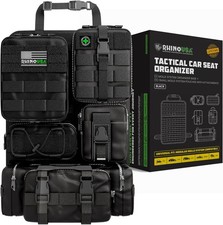 Tactical Car Seat Organizer   Military-Grade Storage for SUV, Truck,  Car  