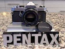 Pentax MX 35mm Film Camera with 50mm f1.4 Prime Lens - USA SELLER