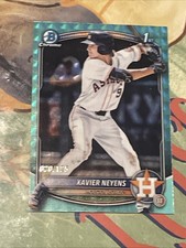 2025 Bowman Draft Xavier Neyens Aqua Geometric Refractor #/125 Astros 🔥